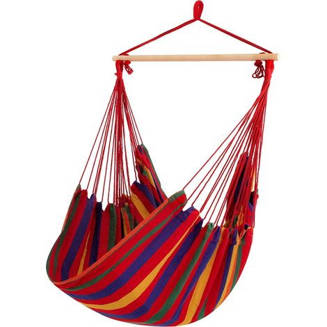 AG233C HAMACA BRASILEÑA SILLA COLGANTE DE JARDÍN COLGANTE