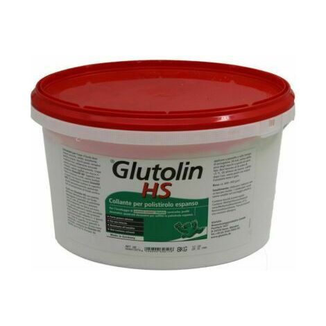 Colla per Polistirolo GLUTOLIN HS Depron per Pannelli Isolanti Termico Polistirene – Fusto da 8 kg
