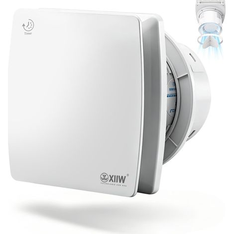 100mm Extracteur d'Air VMC Salle de Bain Silencieux avec Minuterie (1/5)