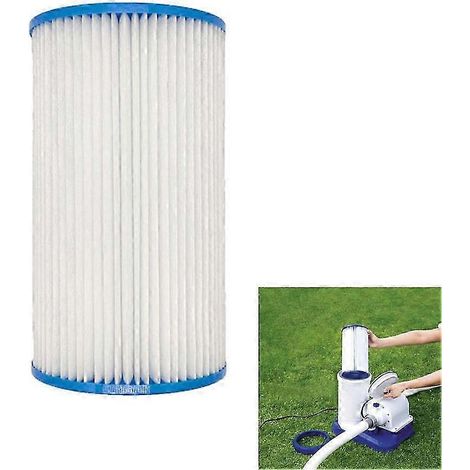 Intex Type B Pool Filter Replacement Washable Reusable Portable (1/5)