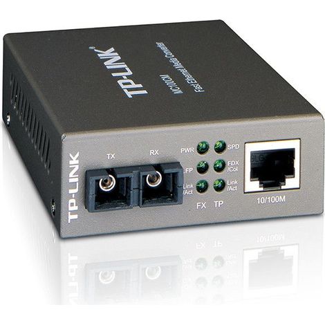Convertisseur de média réseau TP-LINK MC100CM LAN, SC Simplex 100 MBit/s R03060