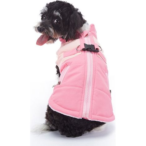 Cappotto invernale caldo per cani. Foderato in lana, caldo cappotto invernale, riflettente e impermeabile, per cani di piccola e grande taglia, cappotto antivento per esterni. (1/5)