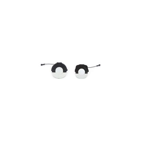 Lot de 2 couvercles de bouchon de réservoir d'huile et de carburant pour tronçonneuse STIHL MS210 MS230 MS250 MS290 MS340 MS360 MS380
