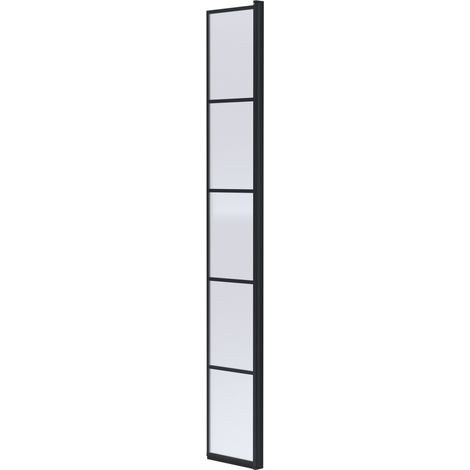 Hudson Reed Framed Hinged Wet Room Return Panel Wide 300mm - 8mm Glass (1/2)