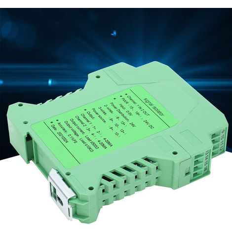 Transmetteur de Signal DC Isolateur 4‑20mA 0‑5V avec Protection de Circuit 1 Entrée 2 Sorties (1/5)