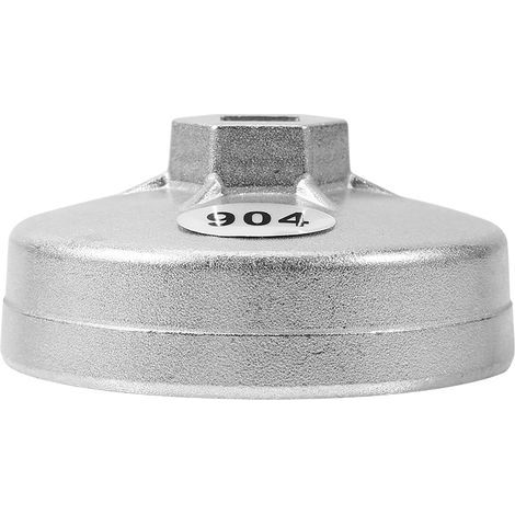 Clé à filtre à huile en aluminium 79mm 15 cannelures, douille démonte cartouche pour voiture (1/5)