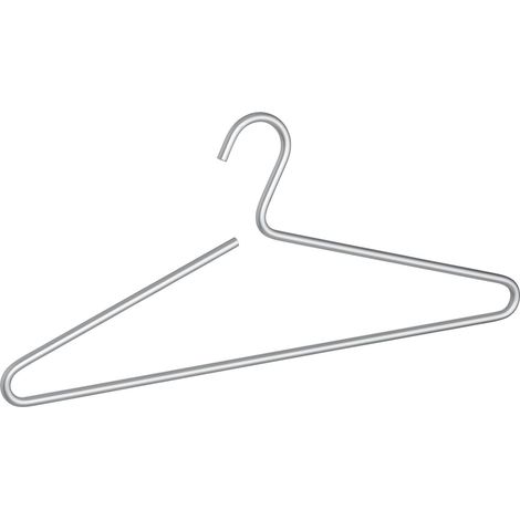 Wenko Lux - Gruccia, misure: 42 x 19 x 0,8 cm alluminio ARGENTÉ (1/2)