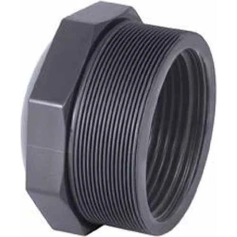 Raccord Cepex 20151 PVC rosca BSP macho hembra 10x7 cm