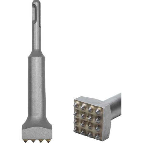 JSSEVN - Electric Bush Hammer for Concrete, SDS-Max, SDS PLUS, 16 Teeth, for Stone Slabs, Bridges, Walls (1/5)