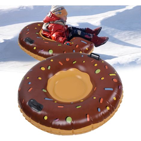 Tubule Luge Pneumatique Adult PVC Inflatable Airbag Sled pour Ski Outdoor Durable Capacité 180kg Luge de Snow Tube Design Fashion Exquisite (1/4)