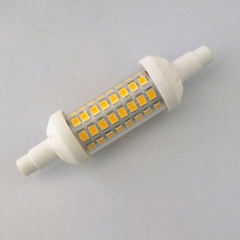 Lampe 1 pièce blanche, 6w non dimmable corps en céramique ampoule LED AC220V alternative à économie d'énergie à la lampe ordinaire blanche (1/4)