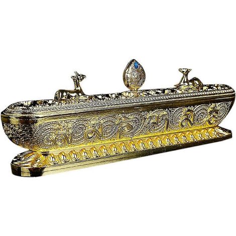 Antiker tibetischer Räuchergefäß, handgefertigter Räucherstäbchenhalter, B Craft (1/5)