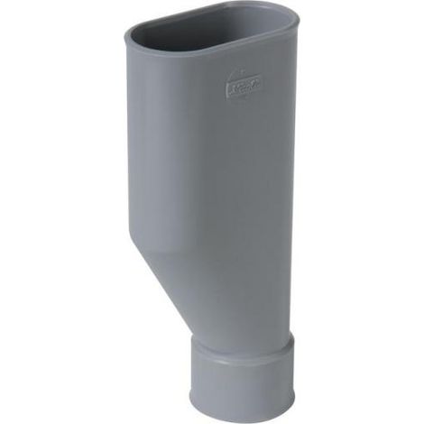 Nicoll – Entonnoir double pour siphon – Sortie d'évacuation verticale – Diamètre de sortie optimisé pour transfert efficace de liquides (1/2)