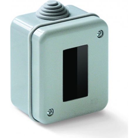 Contenitore 1 posto da parete scatola stagna IP40
