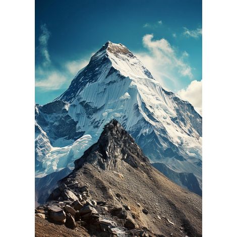 Papier peint panoramique - Montagnes - 130 cm x 184 cm (1/2)