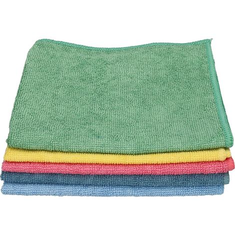 Panno in microfibra 35 x 40 cm/250 grammi (confezione da 5 pezzi) (1/3)