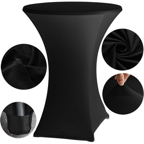 Heckermann Tischdecke 80x110cm Schwarz (1/5)