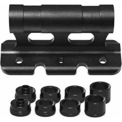 Support De Fourche - Pour Axes Traversants 5x100mm 12x100mm 15x100mm 15x110mm - Aluminium - Remorque Vélo - 1 Pièce (1/4)