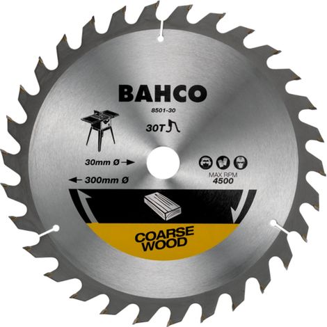 Bahco 40-Zähne Kreissageblätter für Montagesägen in Holz 315 mm (1/3)