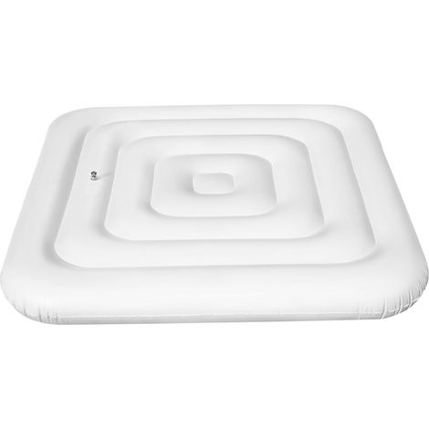 Cubierta inflable impermeable y aislante para spa cuadrado, 135 cm (53 pulgadas) (1/5)