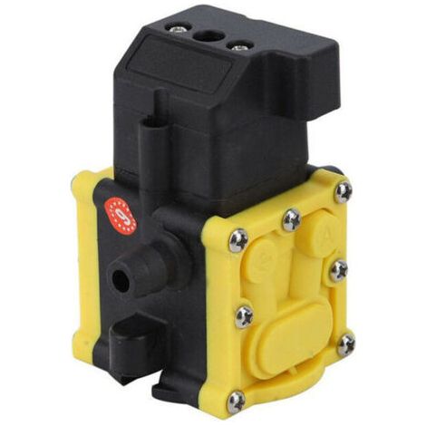 8X7X5cm Pompe à Eau Auto-Amorçante de Jardin Accessoires Pompe Pulvérisateur Électrique Pompe à Eau Pompe à Diaphragme 12V (1/5)