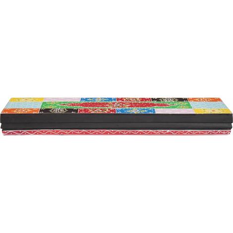 Étagères Murales avec étagère 2 pcs，Étagère flottante Multicolore 60 x 20 x 6 cm CFW99602 (1/5)