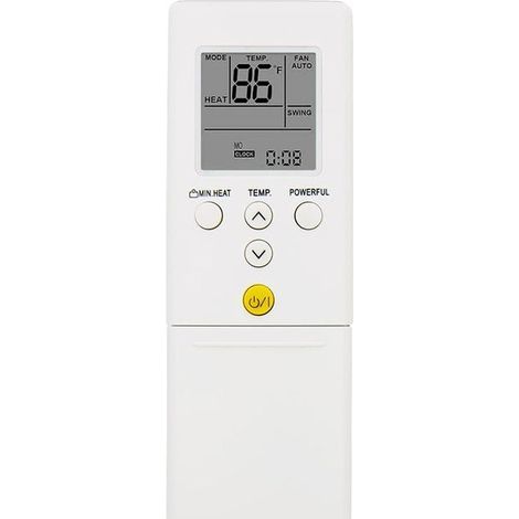 Télécommande universelle - Télécommande pour climatiseur - Compatible avec les modèles Fujitsu AR-REM1U, D1U, AR-REF1U et A1E (1/5)