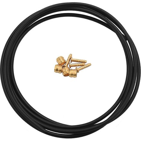 Kit de raccords pour durite de frein à disque hydraulique de vélo Bh59 (2,5 m), connecteur olive inclus. (1/5)
