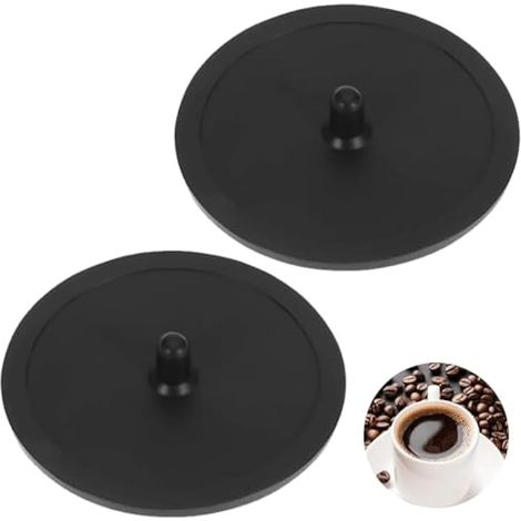 2 Disques de Nettoyage Backflush, 50MM Filtre Aveugle en Caoutchouc pour Machine à Expresso, Disque de Rinçage Durable, Filtre Aveugle pour Machine à Café (1/5)