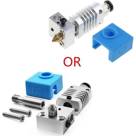 Extruderarm für 3D-Drucker, Hotend-Teil für CR-10/10S Ender 3/3S, 1,75/0,4-mm-Düse