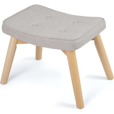 Repose-pieds pour fauteuil gris Norse Sofatel (1/5)