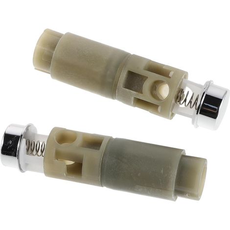 2 Pièces Amortisseur de Charnière Fermeture Douce en Plastique et Acier Inoxydable Sécurité Renforcée pour Abattant Wc pour Meuble Salle de Bain Moderne (1/5)