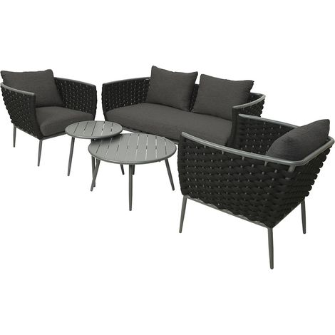 Salon de jardin Monza - Jardideco (1/2)