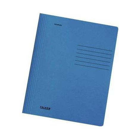 Falken Schnellhefter 26001264 A4 Karton blau (1/4)