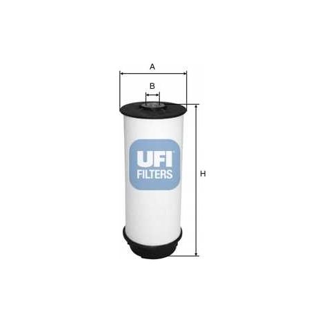 Filtro de combustible UFI 26.034.00 (1/4)