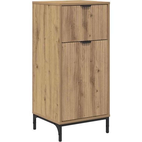 Cabinet de salle de bain Chêne artisanal 39,5 x 36 x 88 cm CFW263136 (1/5)