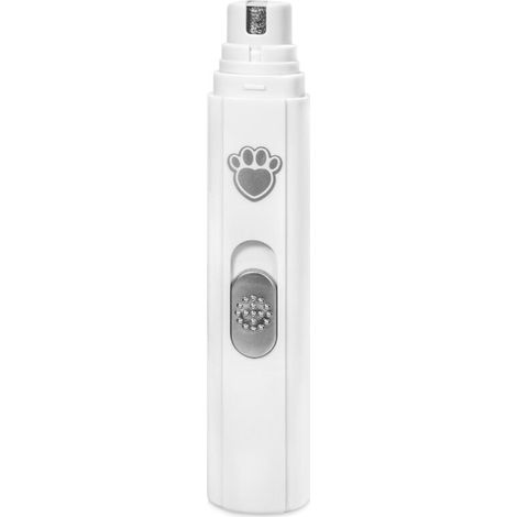 Lime À Ongles Électrique Pour Animaux - 2 Vitesses 5000/7500 Tr/Min - Silencieuse 45 dB - 3 Embouts Adaptés Toutes Tailles - Rechargeable - 1 Pièce (1/5)