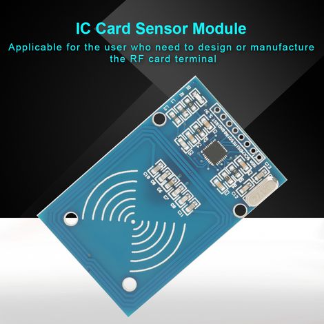 Ensemble de 5 modules de capteur de carte à puce RFID, carte vierge S50 et porte-clés. (1/5)