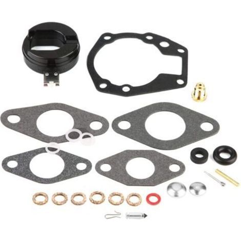 Kit de reconstruction carburateur 25 pièces Compatible Johnson/Evinrude 439071 Matériaux ABS, caoutchouc, fer, papier, cuivre (1/5)