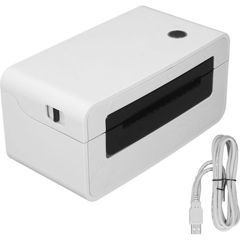 Imprimante thermique avec USB et Bluetooth, étiquettes d'expédition imprimables (largeur 50–108 mm) pour la logistique express, 200–240 V (1/5)