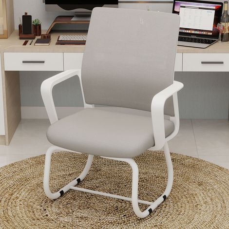 Chaise de bureau moderne , structure métal, assise confortable, design minimaliste, idéale maison et bureau, plusieurs coloris (1/5)