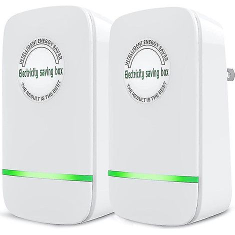 Lot de 2 économiseurs d'énergie pour la maison : économies d'énergie garanties. (1/5)