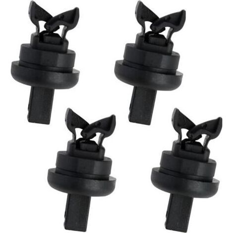 Lot de 4 clips de retenue pour tablette arrière, 7705099001 8200675047, remplacement compatible avec les clips de retenue pour chaîne de voiture Clio/Megane, tablette arrière de voiture (1/5)