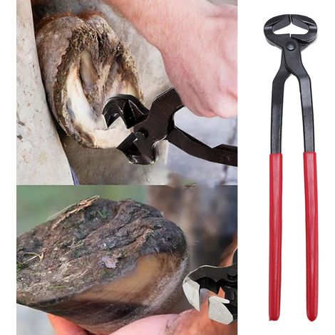 Cortauñas ergonómicos de silicona y acero para caballos, vacas, ovejas y alpacas. (1/5)