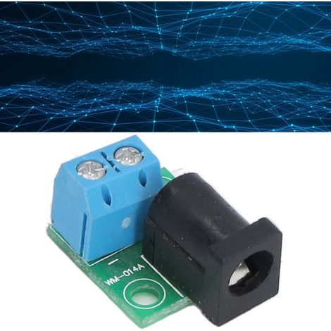 Gleichstromadapter 5,5 x 2,1 mm, kompatibel mit 5,5 x 2,5 mm und 5,08 mm Steckern (2 blaue Pins). (1/5)