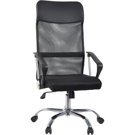 Siège de bureau / Siège de direction STRYKA NET Tissu maille noir hjh OFFICE