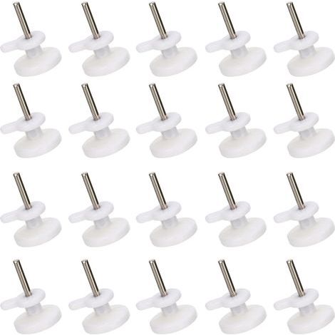 Iron Speaker Hooks 20 Pieces Heavy Duty Keyhole Shape (1/5)