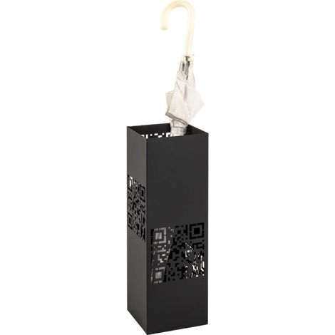 Porte-Parapluie Design "QR Code" 48cm Noir