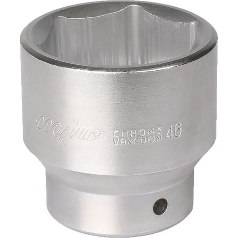 Punta per bussola da 46 3/4", 6 punte, corta, in acciaio al cromo vanadio 34046
