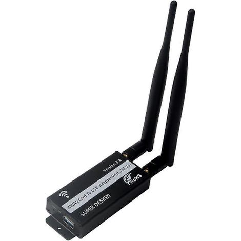 Adaptateur USB M.2 NGFF USB 3.0 avec emplacement pour carte SIM pour WWAN / LTE / 4G (1/5)